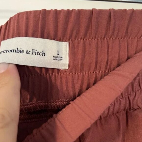 Abercrombie & Fitch Brown Athletic Shorts - Picture 3 of 5